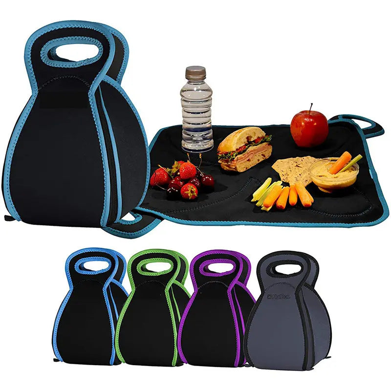 010 New Neoprene Waterproof Placemat Lunch Bag
