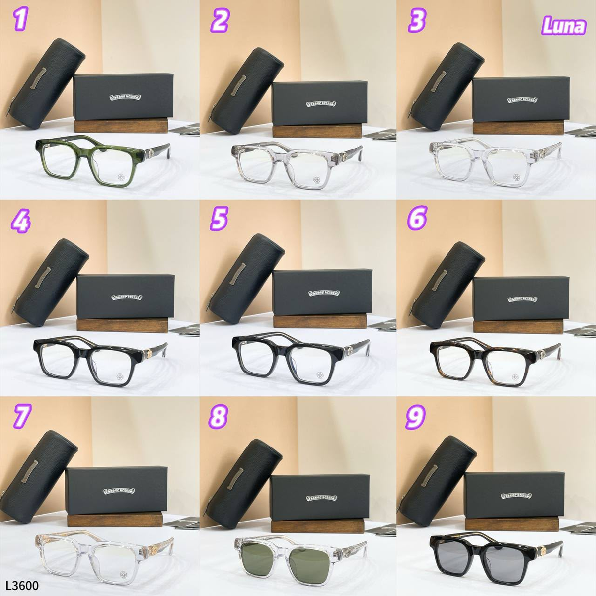 L3600 Luna Glasses