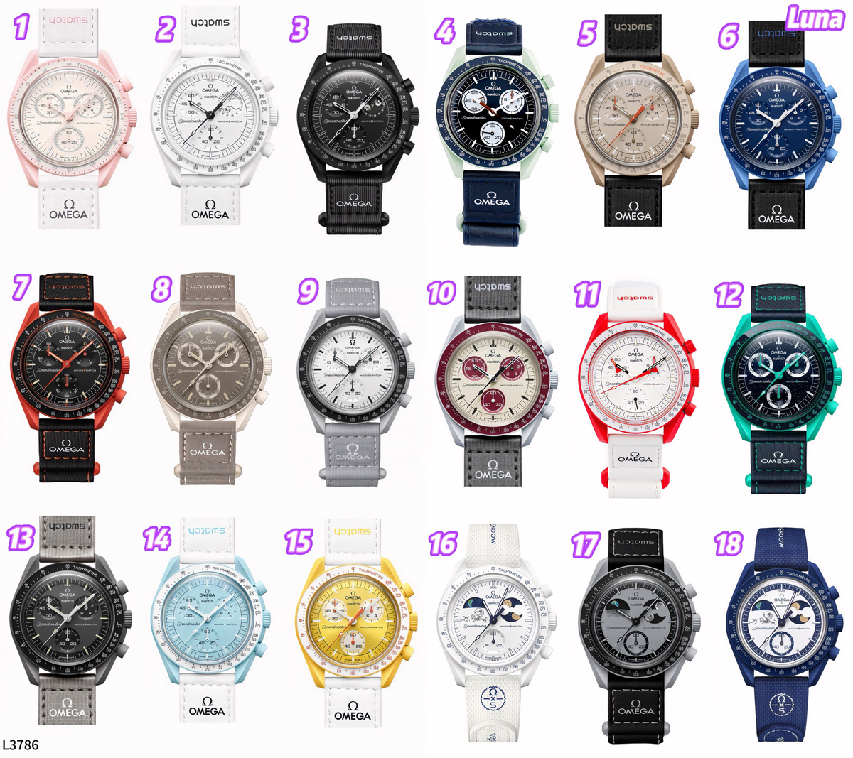 L3786 Luna Watch