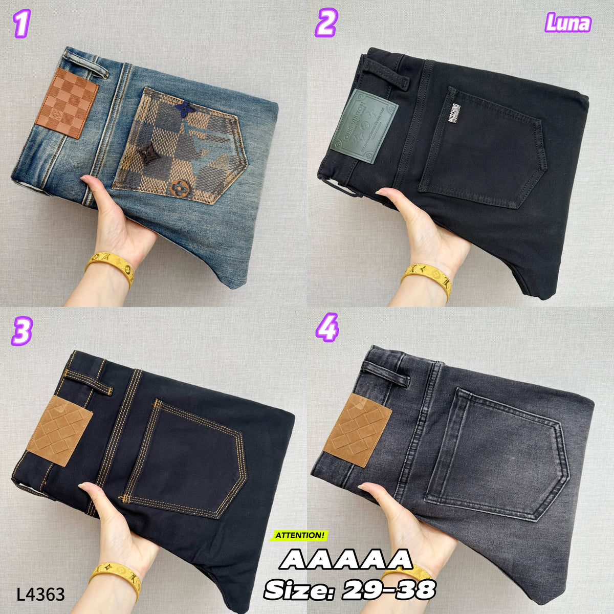 L4363 Luna Jeans