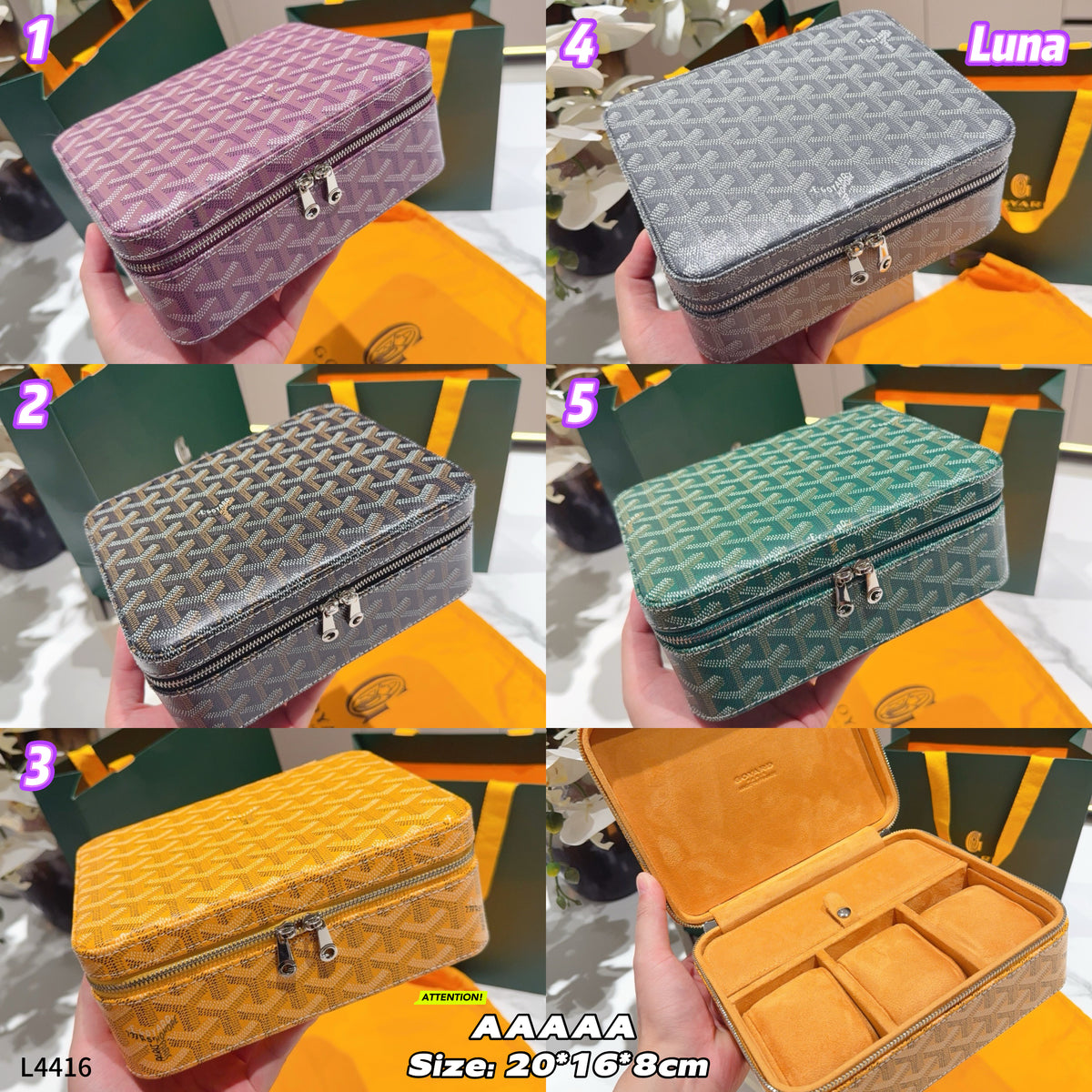 L4416 Luna Jewelry Box