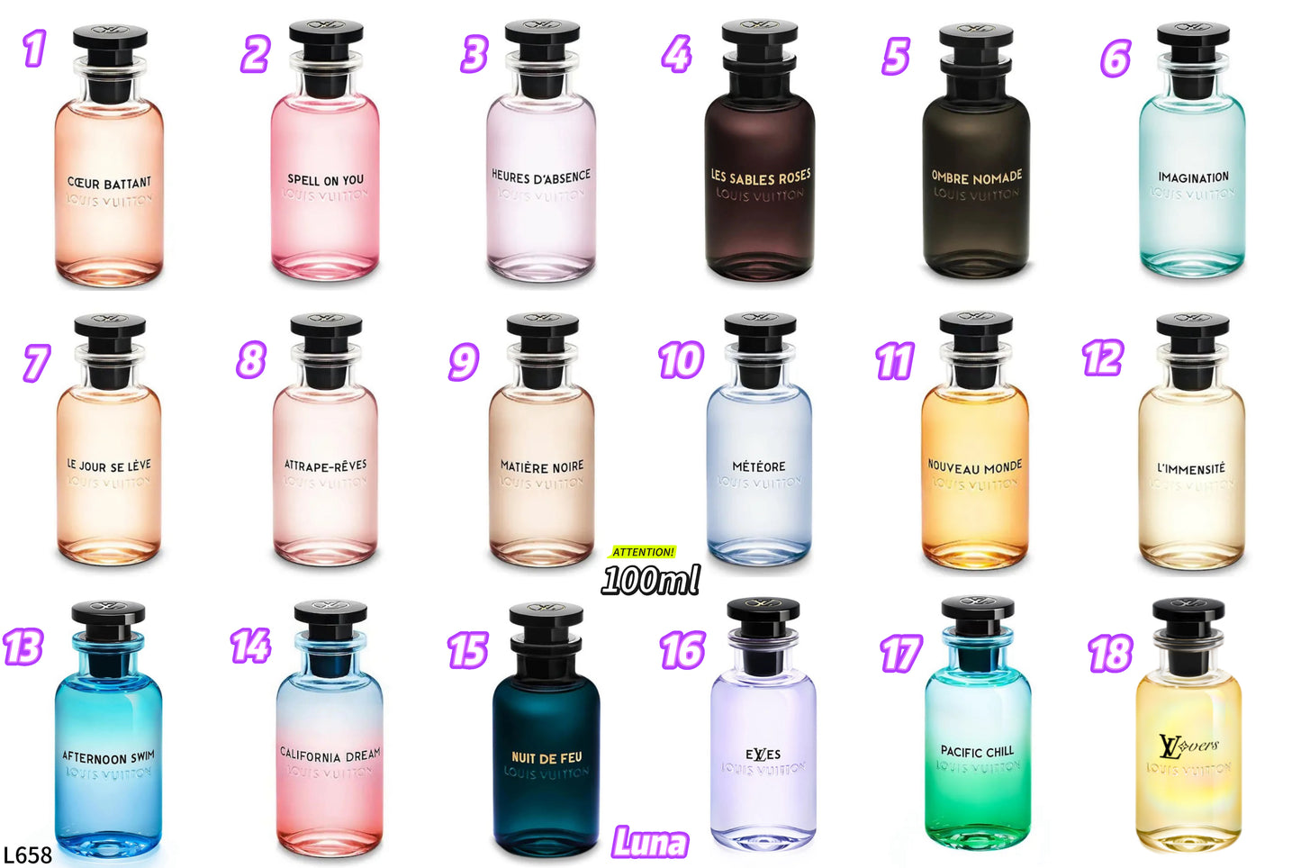 L658 Luna Perfume