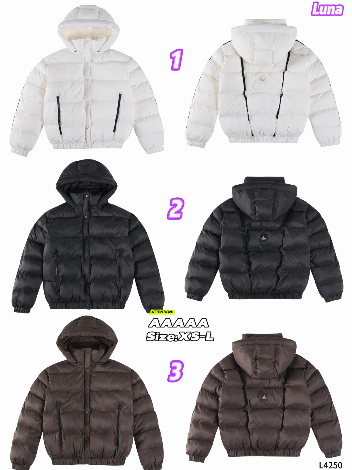 L4250    Luna     Clothing