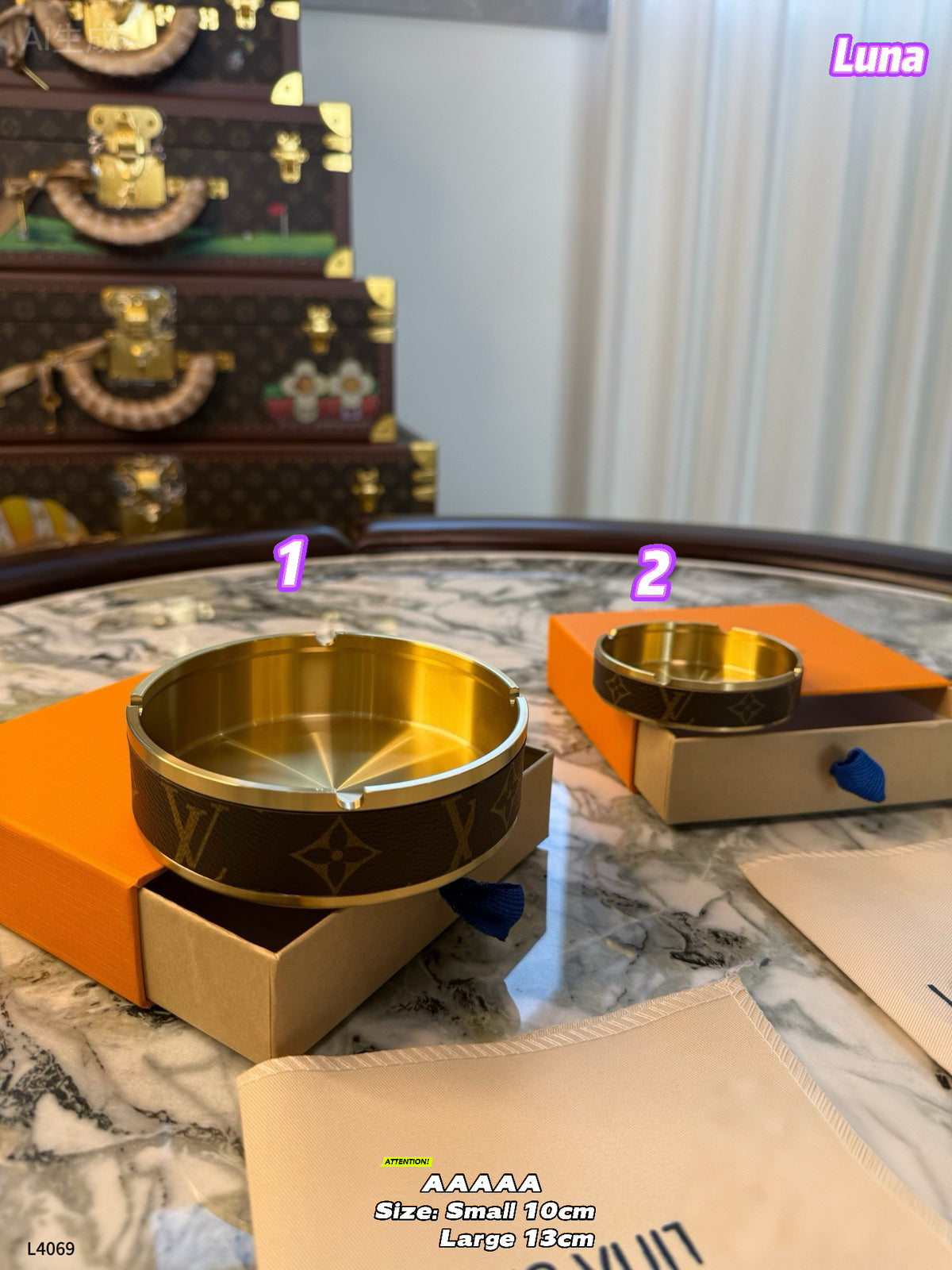 L4069     Luna     Ashtray