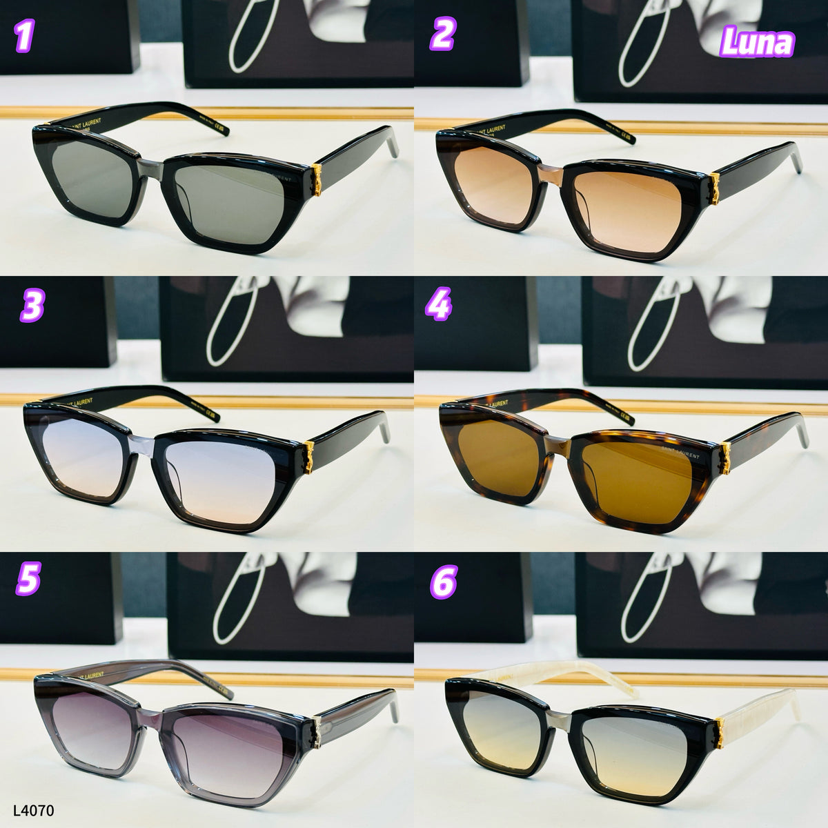 L4070      Luna     Eyewear