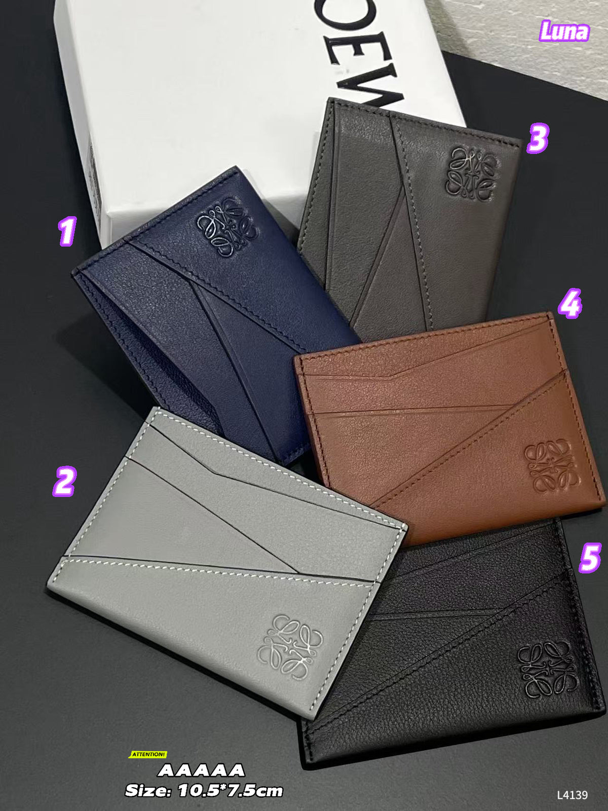 L4139     Luna      Card Holder