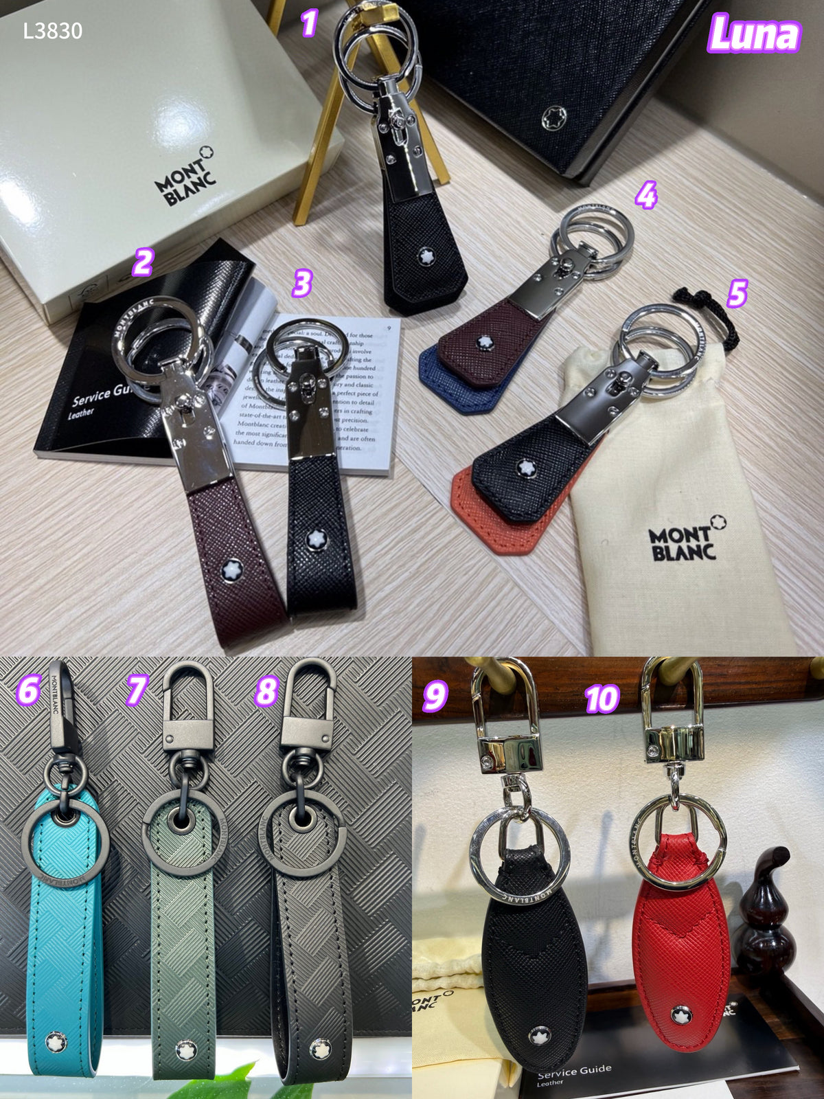 L3830 Luna Keychain