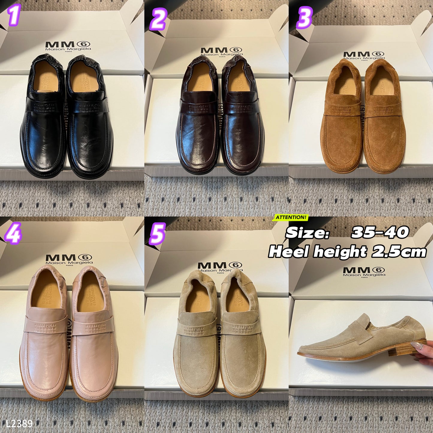 L2389 Luna shoes