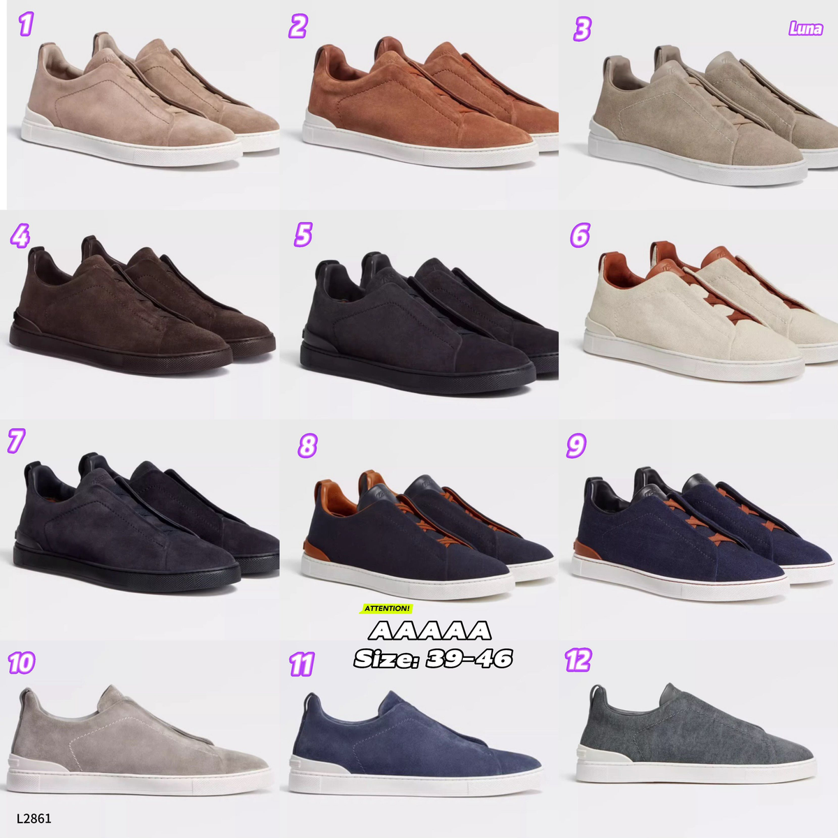 L2861 Luna shoes